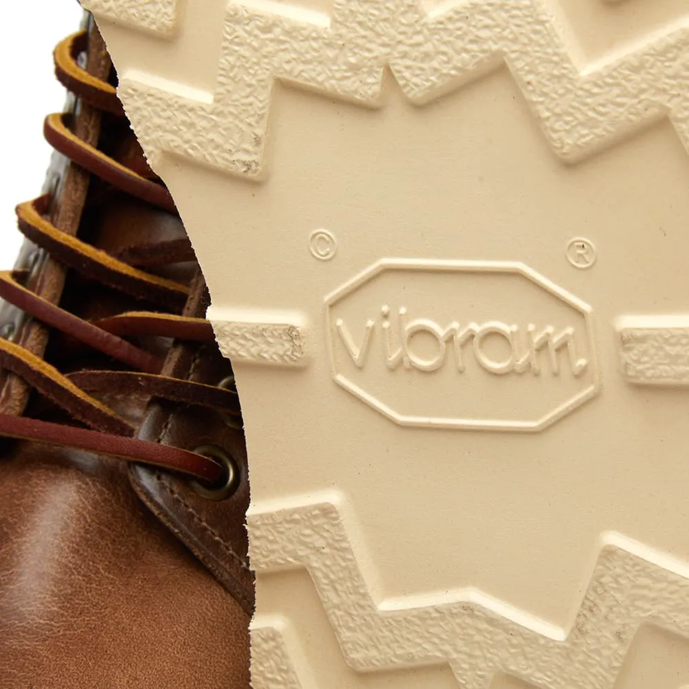 Oak Street Bootmakers Vibram Sole Trench BootNatural Chromexcel