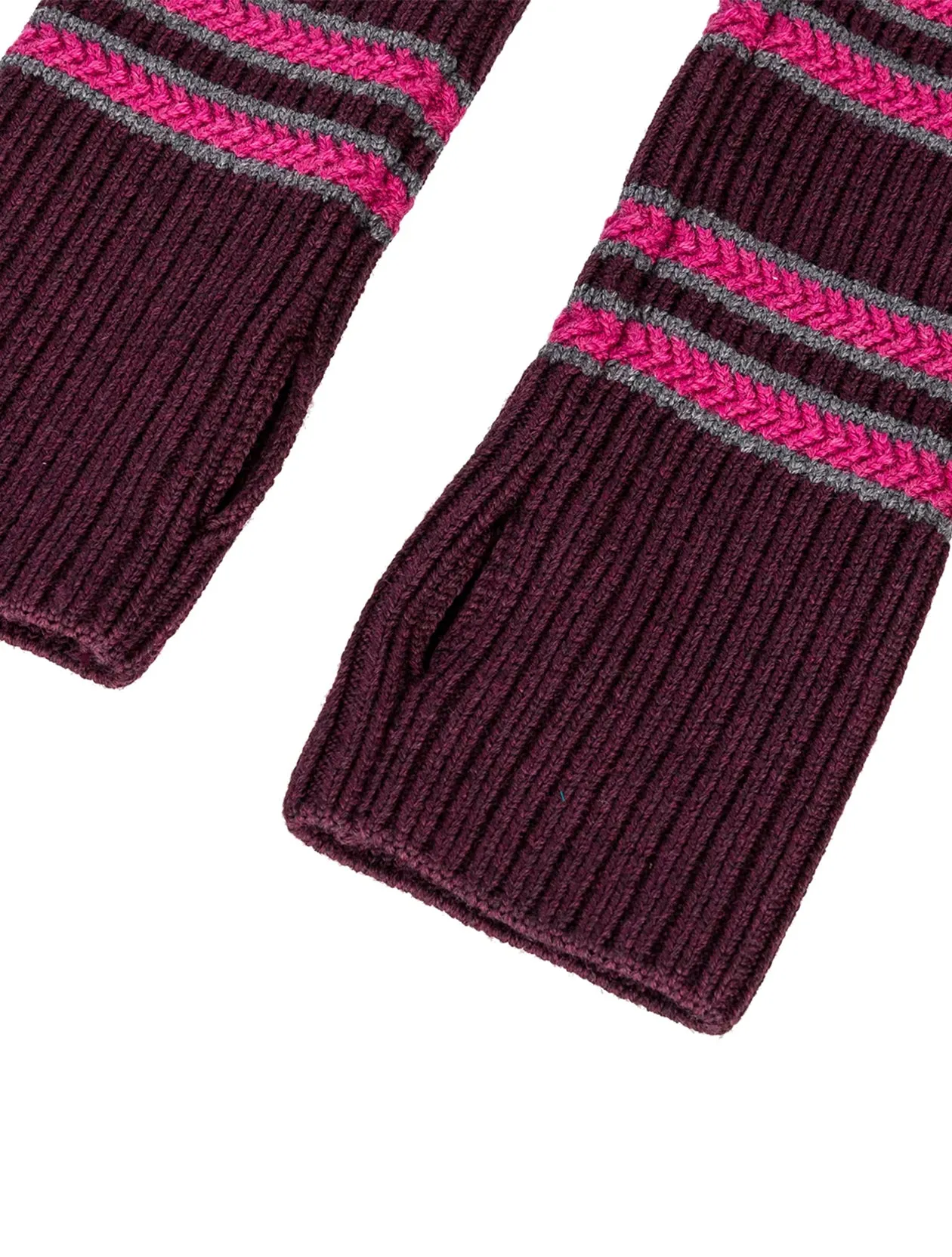 Paula Canovas del Vas Striped Arm Warmers