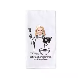 Personalized Kitchen Towel for the Cooking Show Host