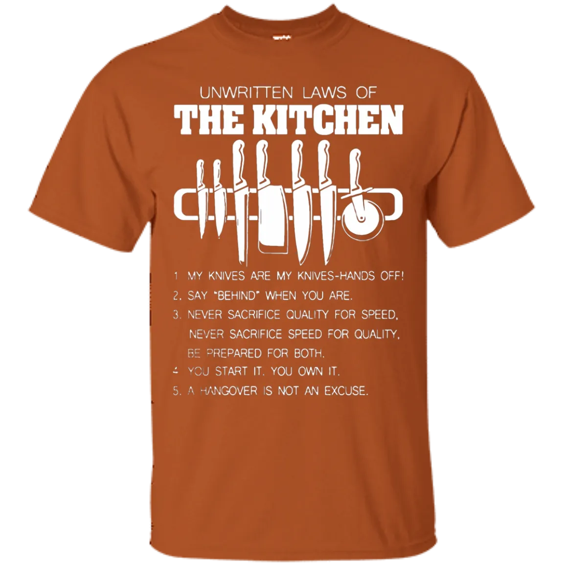 Proud Chef's T-Shirt Design