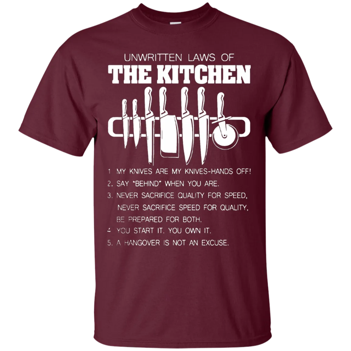 Proud Chef's T-Shirt Design