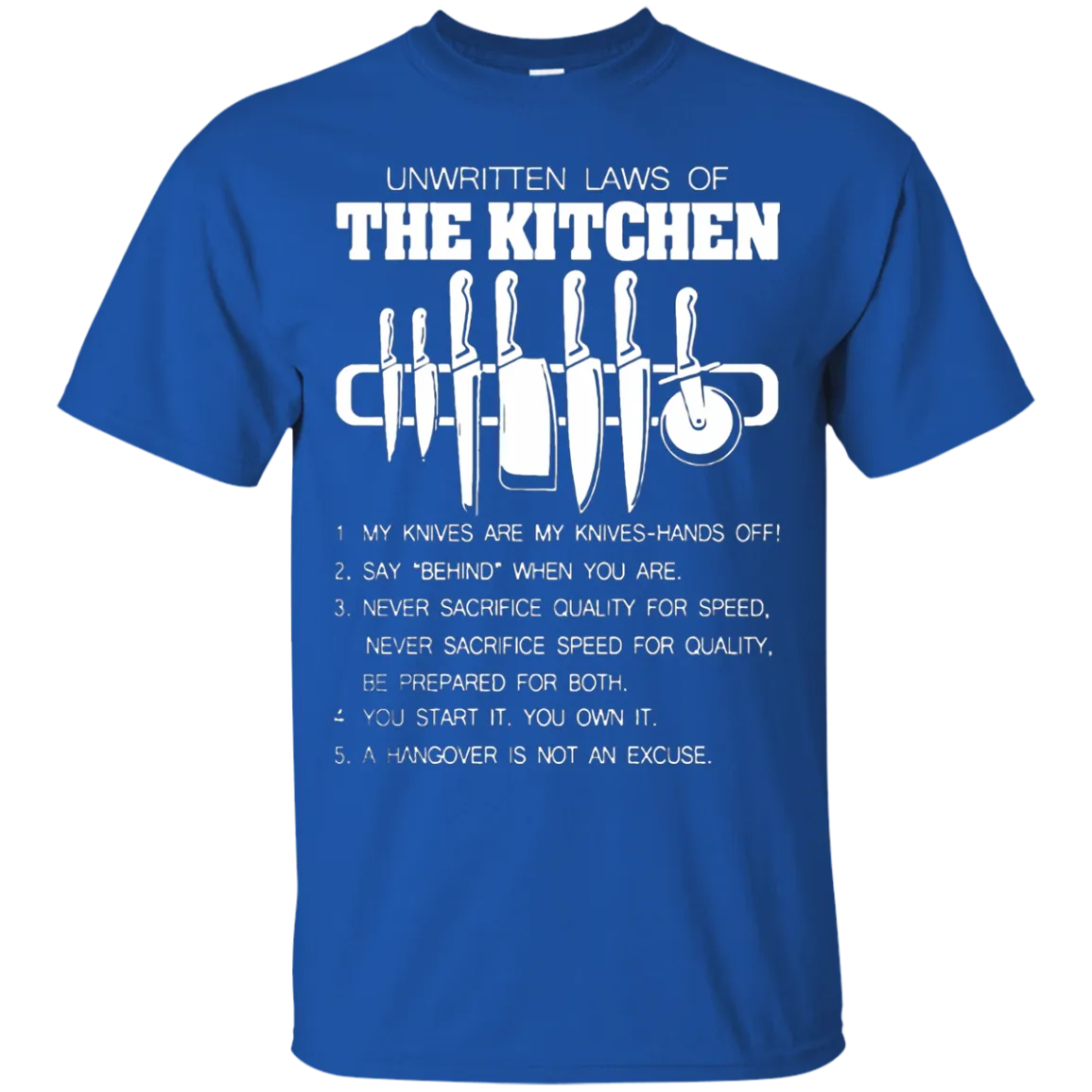 Proud Chef's T-Shirt Design