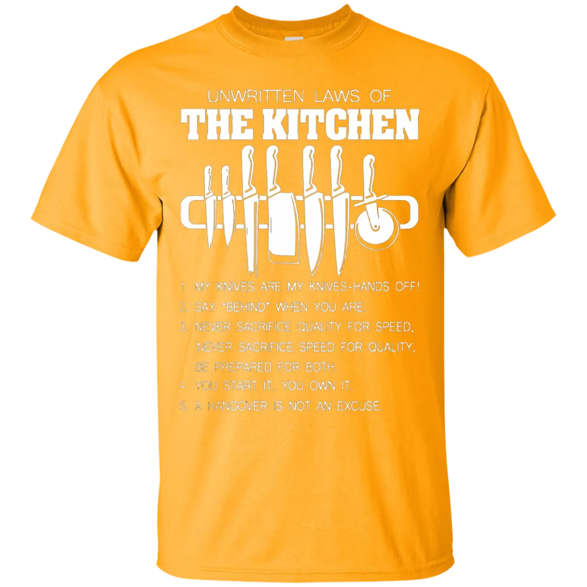 Proud Chef's T-Shirt Design