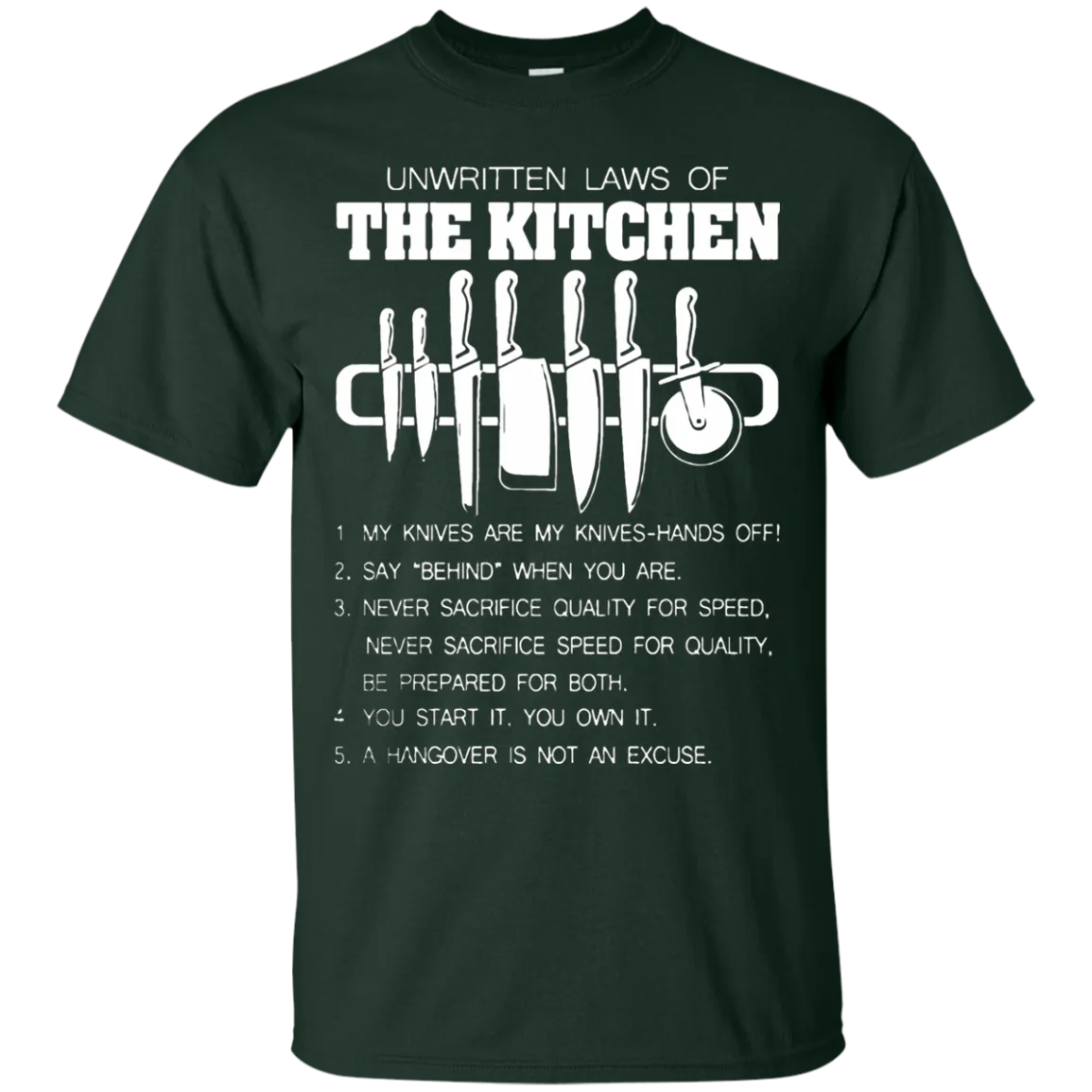 Proud Chef's T-Shirt Design