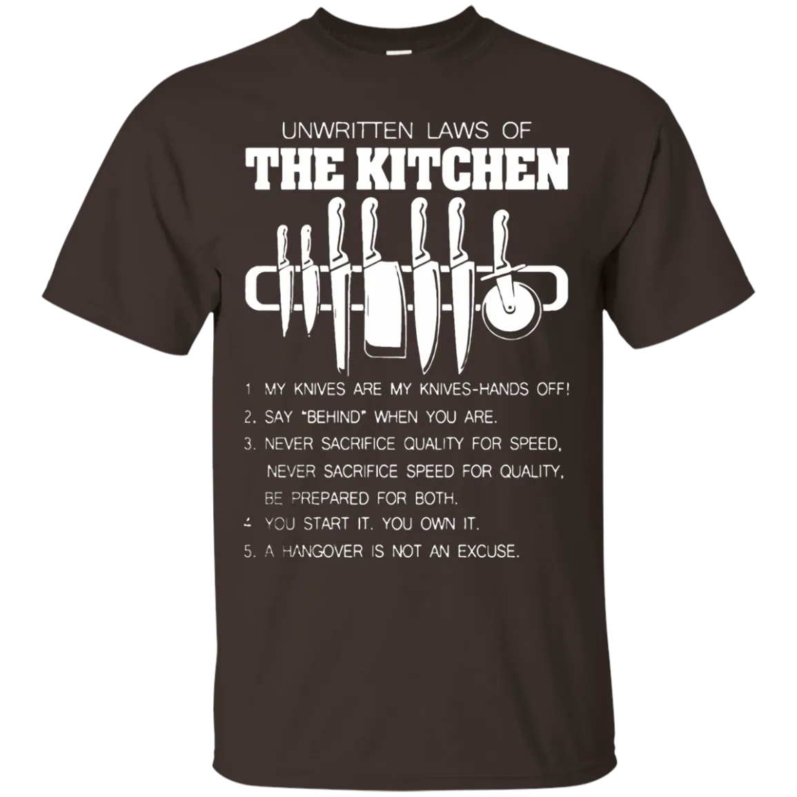 Proud Chef's T-Shirt Design