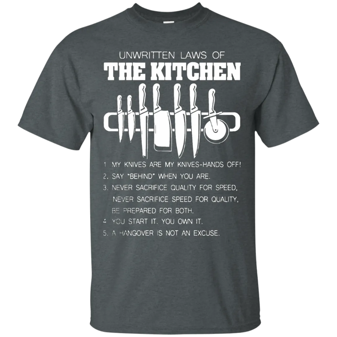 Proud Chef's T-Shirt Design