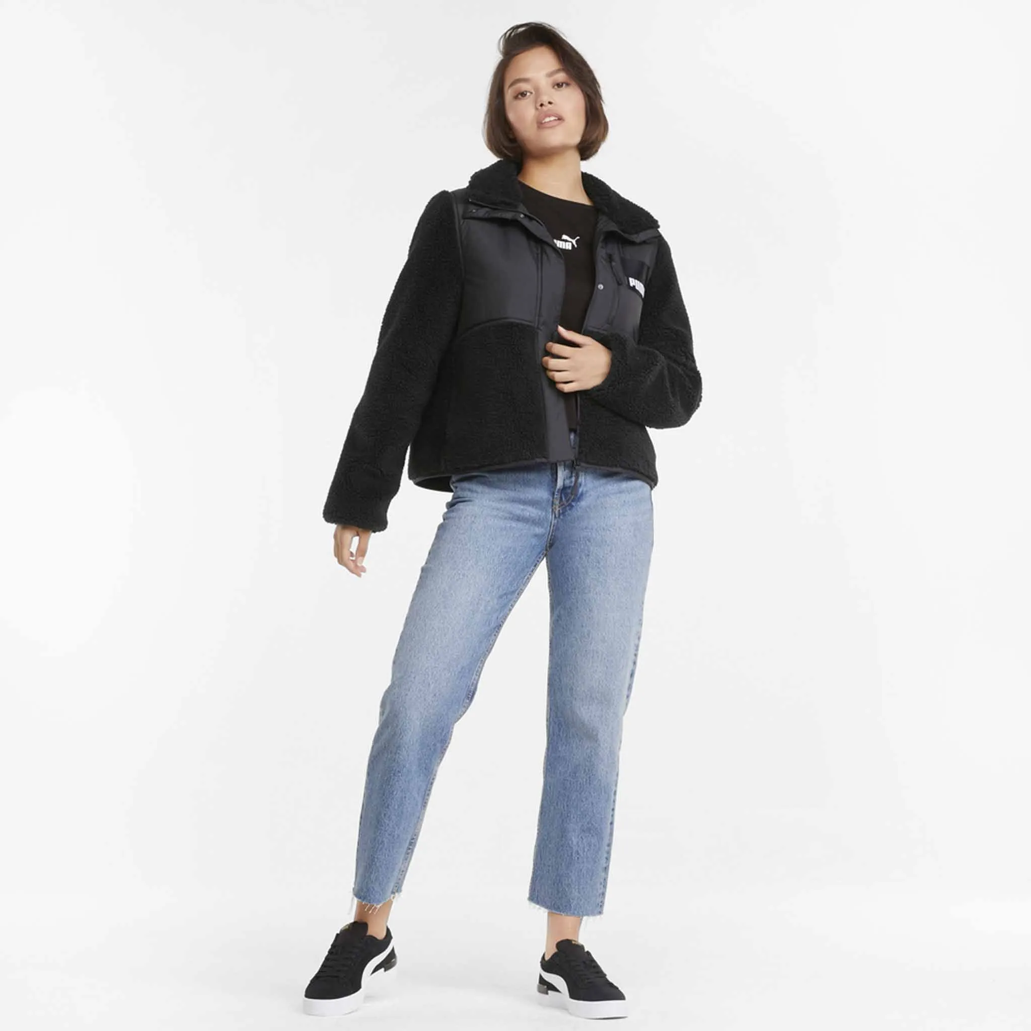 Puma Sherpa Hybrid manteau pour femme