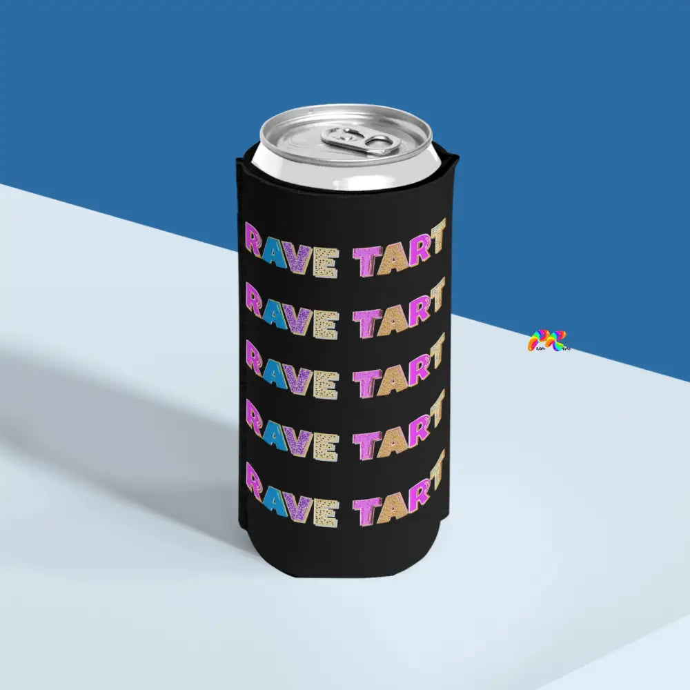 Rave Tart Slim Can Koozie