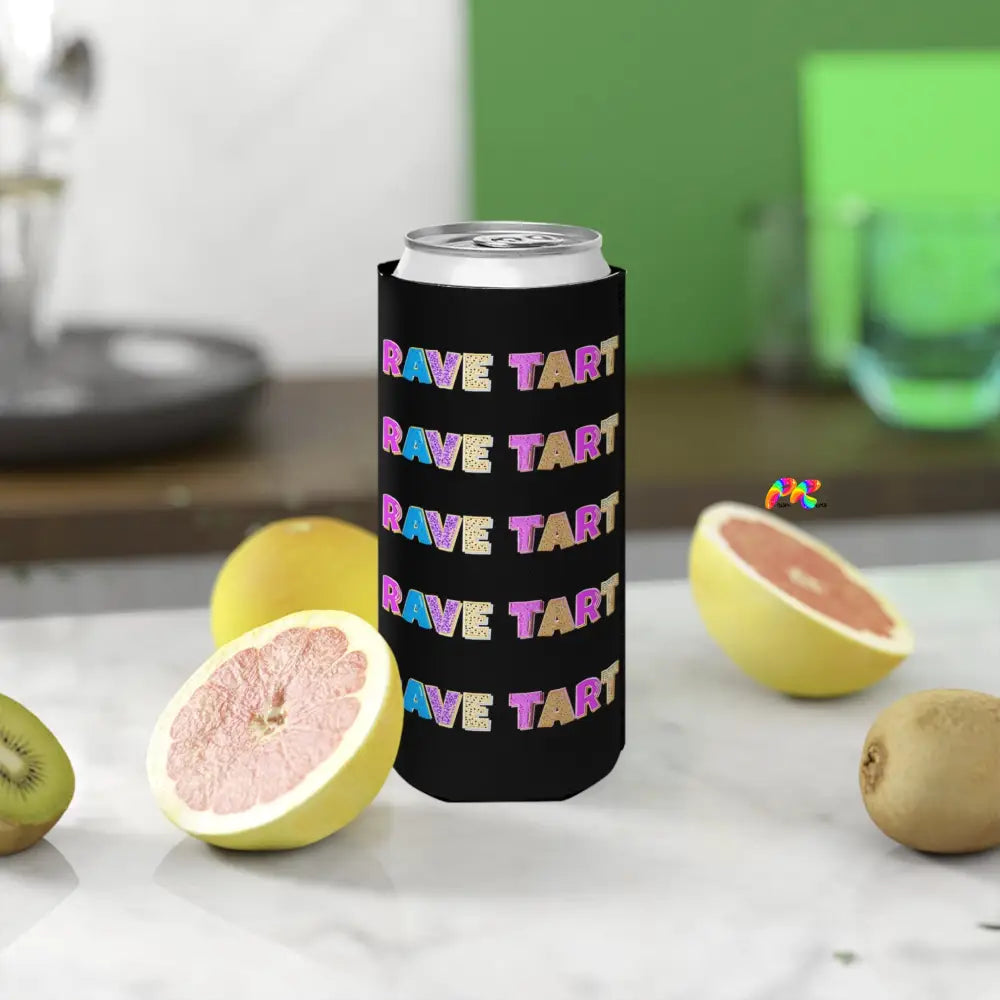 Rave Tart Slim Can Koozie