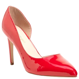 Red Shiny Pumps