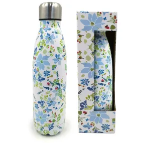 Reusable Stainless Steel Insulated Drinks Bottle 500ml - Julie Dodsworth BOT172