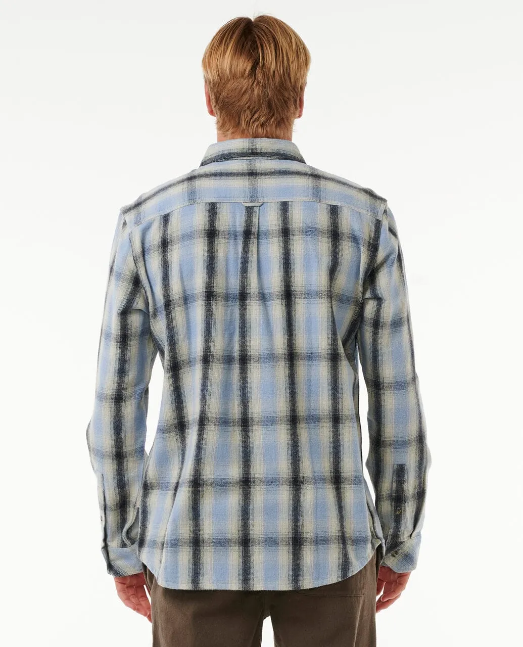 Saltwater Culture Flannel Shirt - Sparky Blue