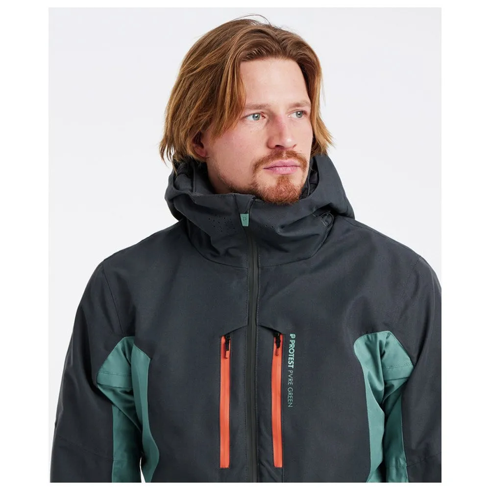 Ski Jacket Protest ---Prtbarent Snowjacket Atlantic Green