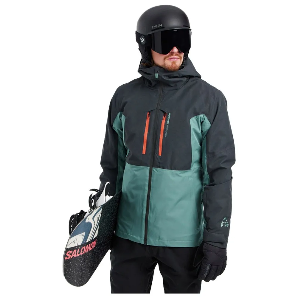 Ski Jacket Protest ---Prtbarent Snowjacket Atlantic Green