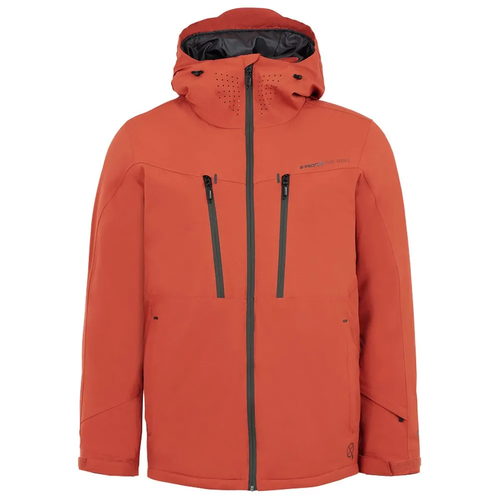 Ski Jacket Protest ---Prttimo 23 Snowjacket Brick Orange