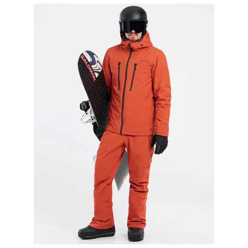 Ski Jacket Protest ---Prttimo 23 Snowjacket Brick Orange