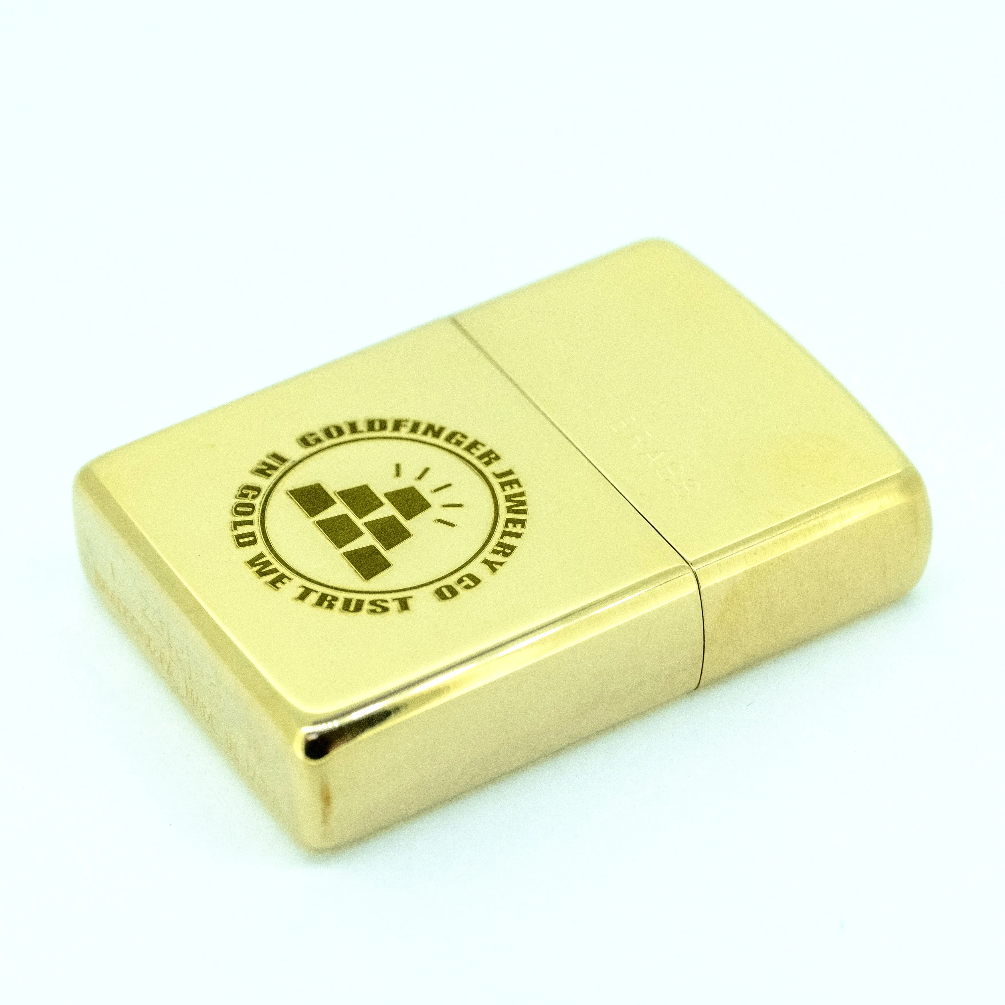 Solid Brass Zippo