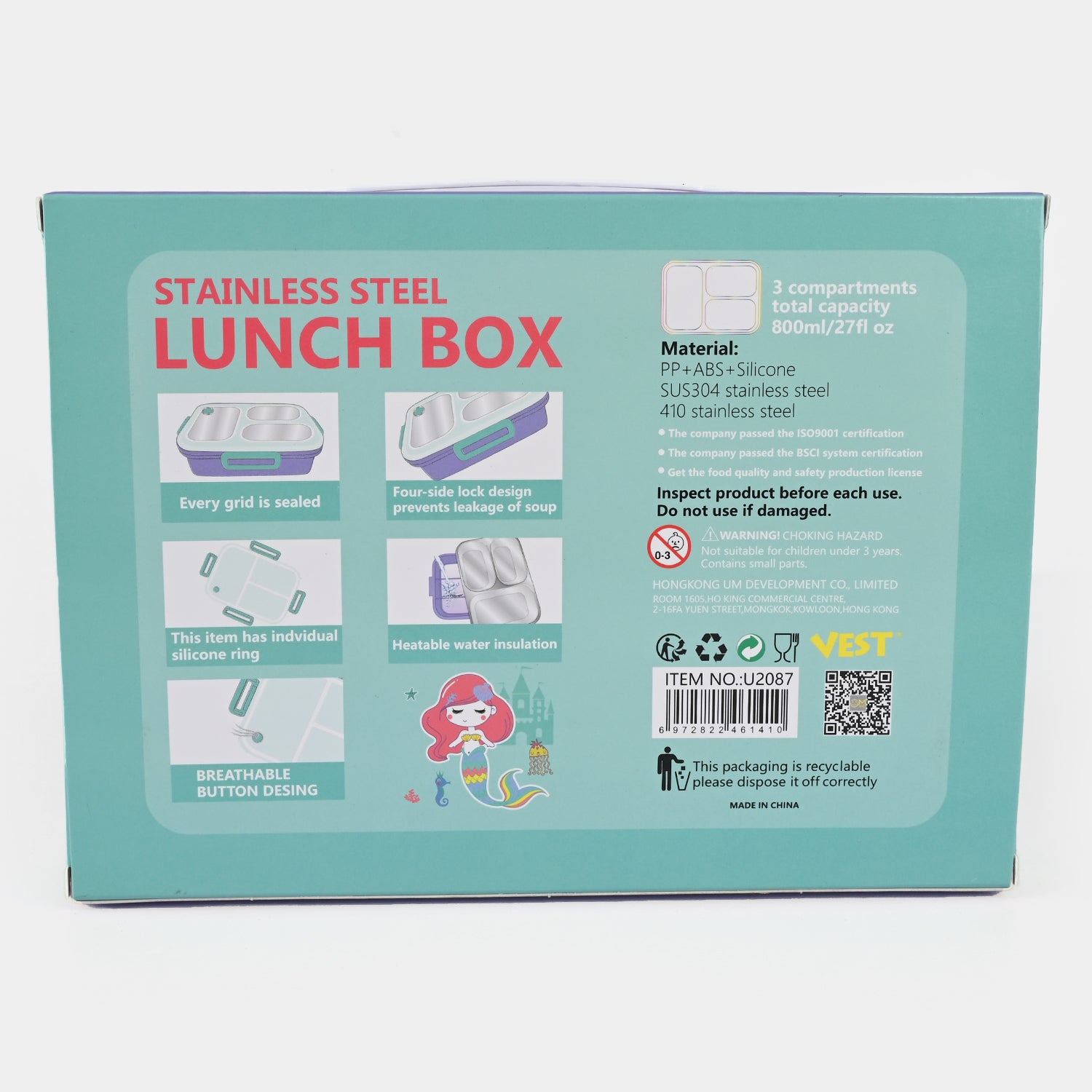 Stainless Steel Lunch Box