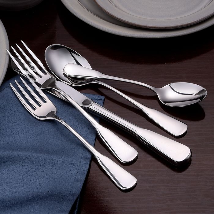 Susanna Stainless Flatware 45 Piece Set Made in USA