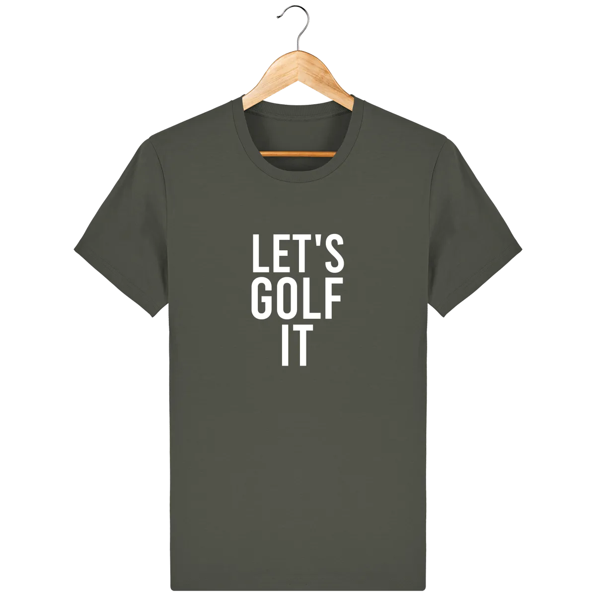 T-Shirt en coton bio LET'S GOLF IT