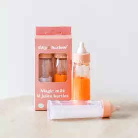 Tiny Harlow Magic Milk & Juice Bottle Set