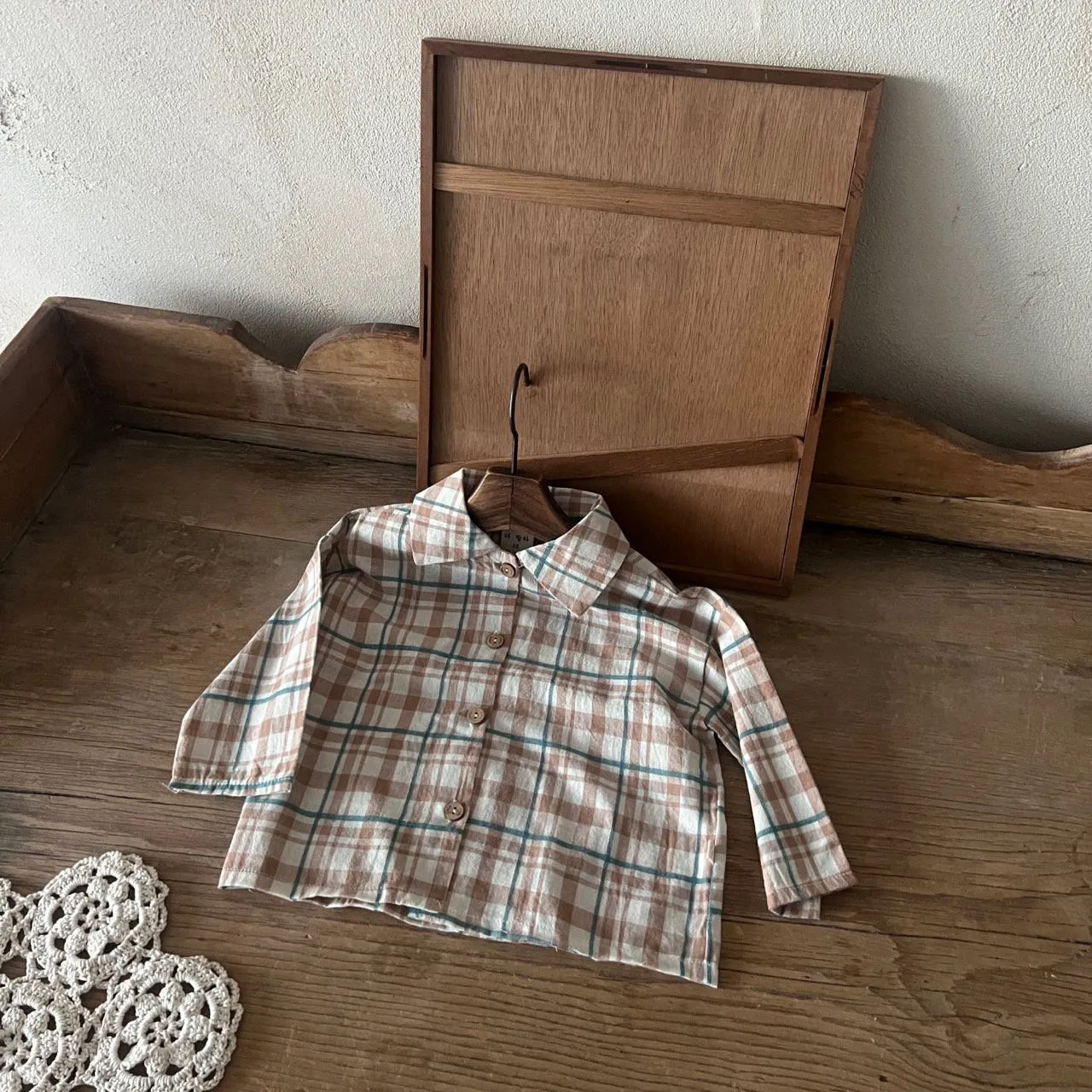 Toddler Lala Spring Flannel Shirt (1-5y) - 2 Colors