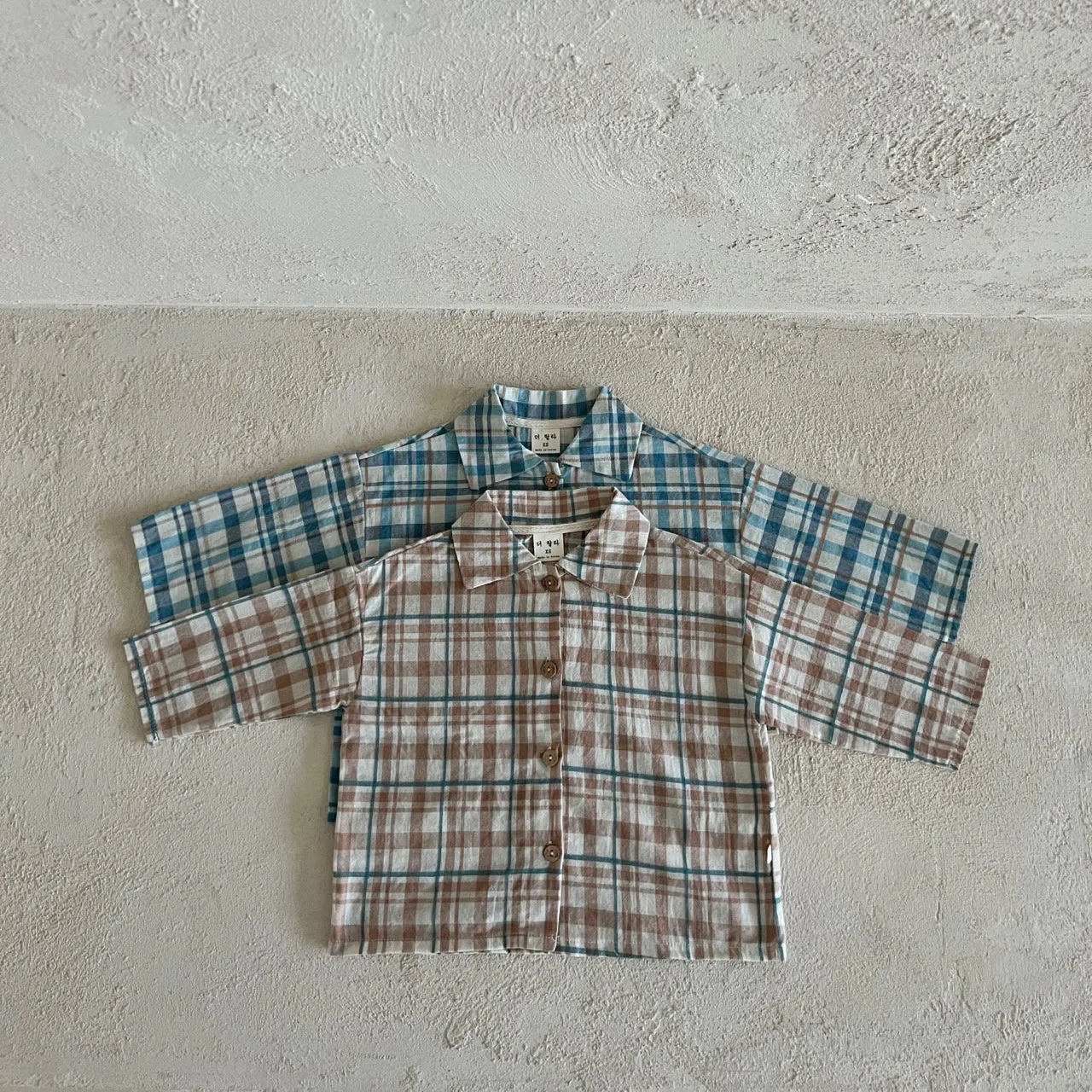 Toddler Lala Spring Flannel Shirt (1-5y) - 2 Colors