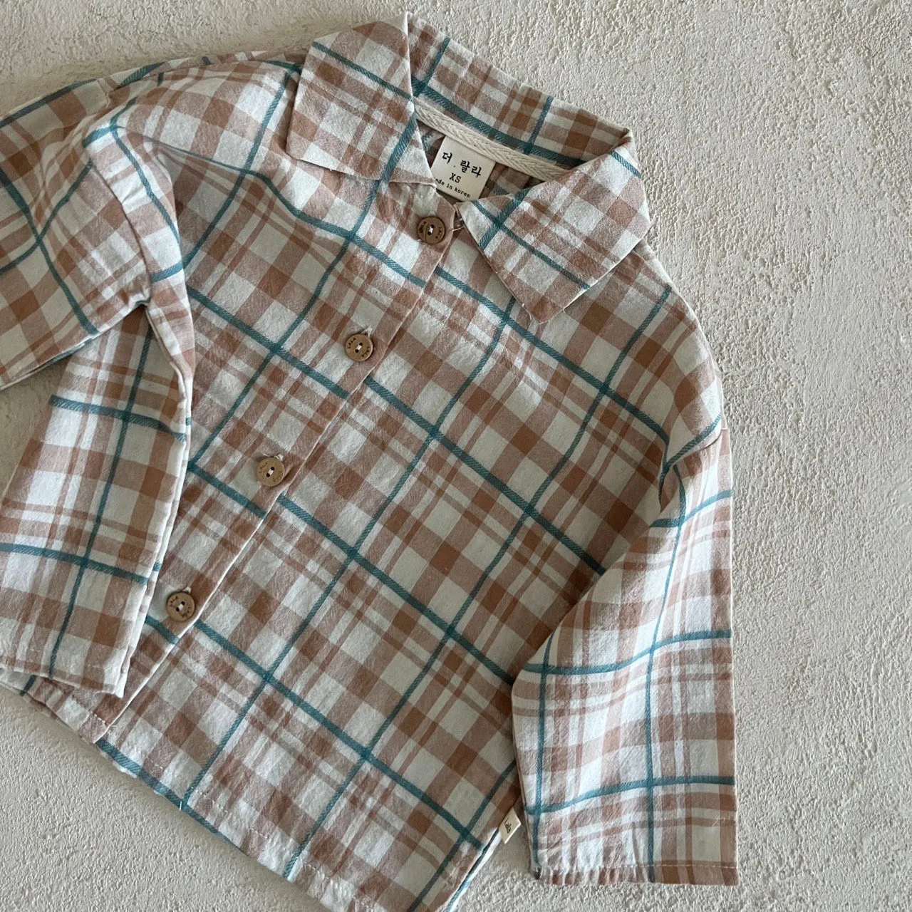 Toddler Lala Spring Flannel Shirt (1-5y) - 2 Colors