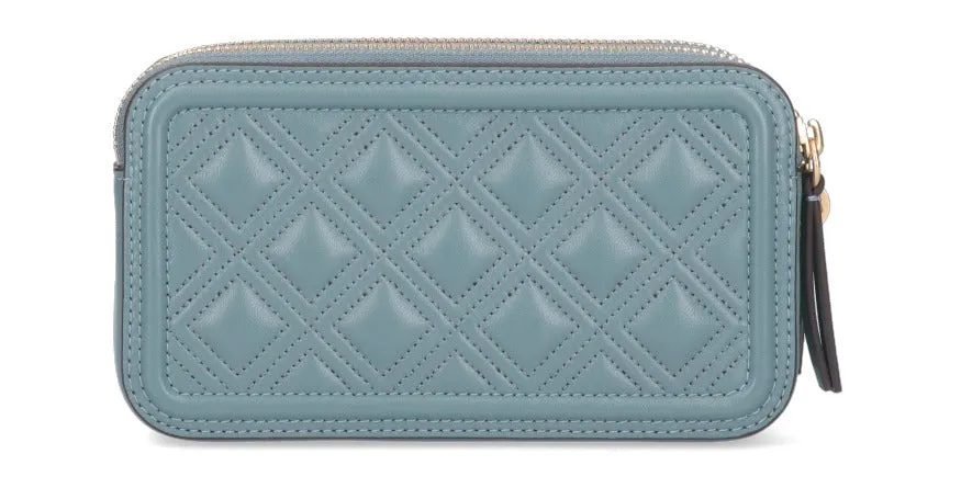 Tory Burch Fleming Logo Embossed Mini Crossbody Bag