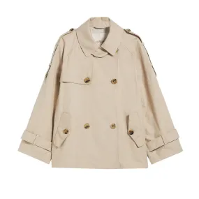 TRENCH DTRENCH IN COTONE Donna Rich Beige