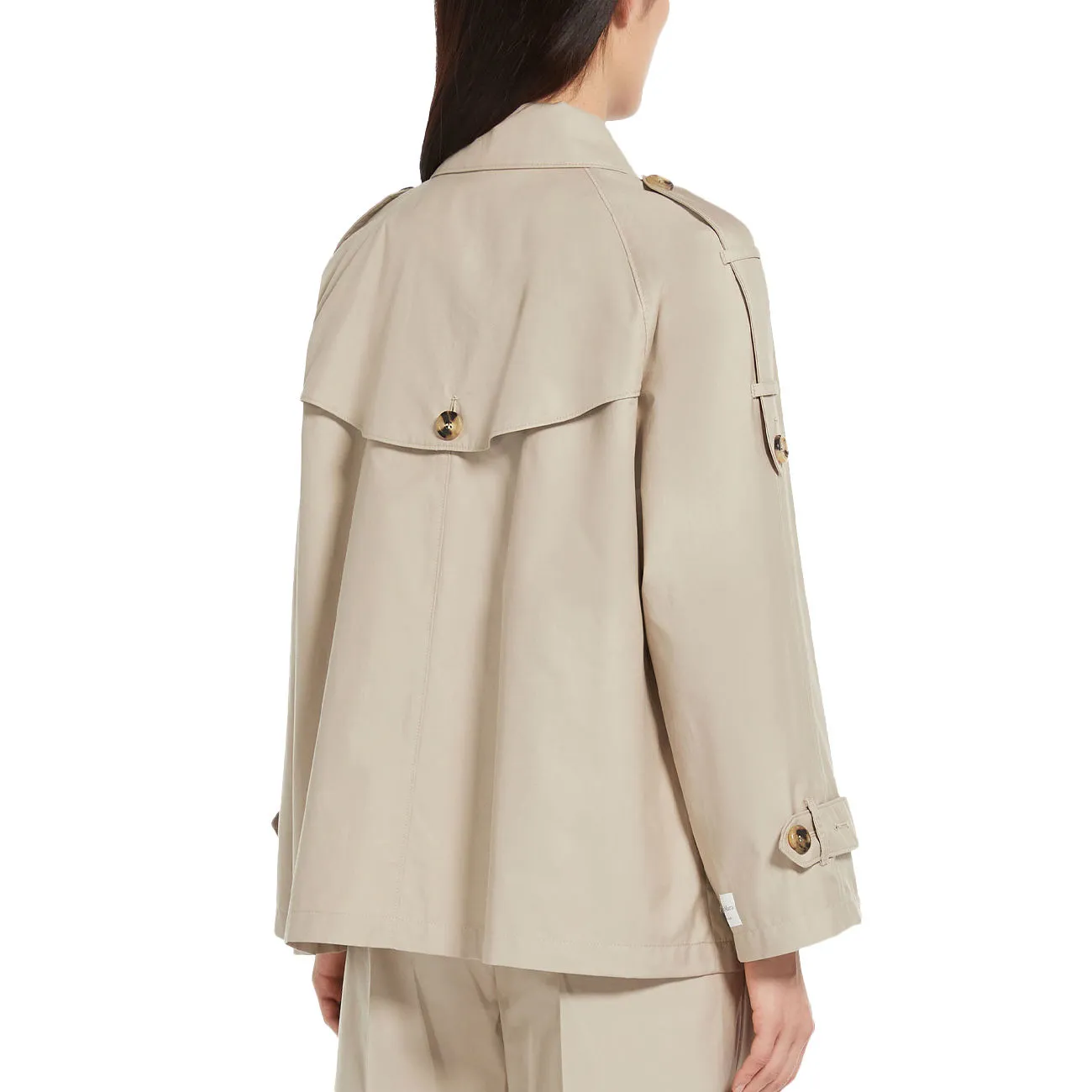 TRENCH DTRENCH IN COTONE Donna Rich Beige