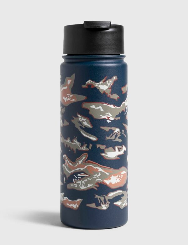 UNITED BY BLUE INSULATED STEEL BOTTLE 18 OZ lakeside camo