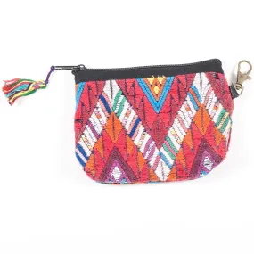 Upcycled Huipil Coin Purse (Guatemala) - Style 6