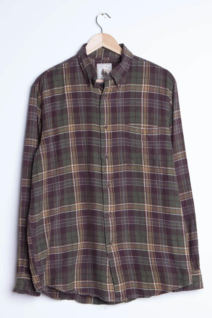 Vintage Flannel Shirt 1236