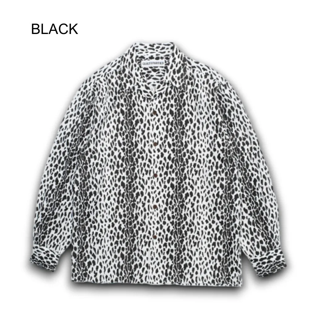 WACKO MARIA  |Leopard Patterns Street Style Long Sleeves Shirts