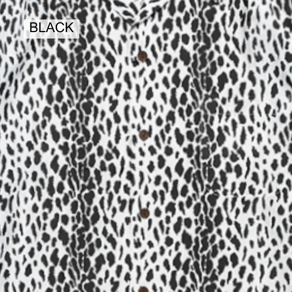 WACKO MARIA  |Leopard Patterns Street Style Long Sleeves Shirts