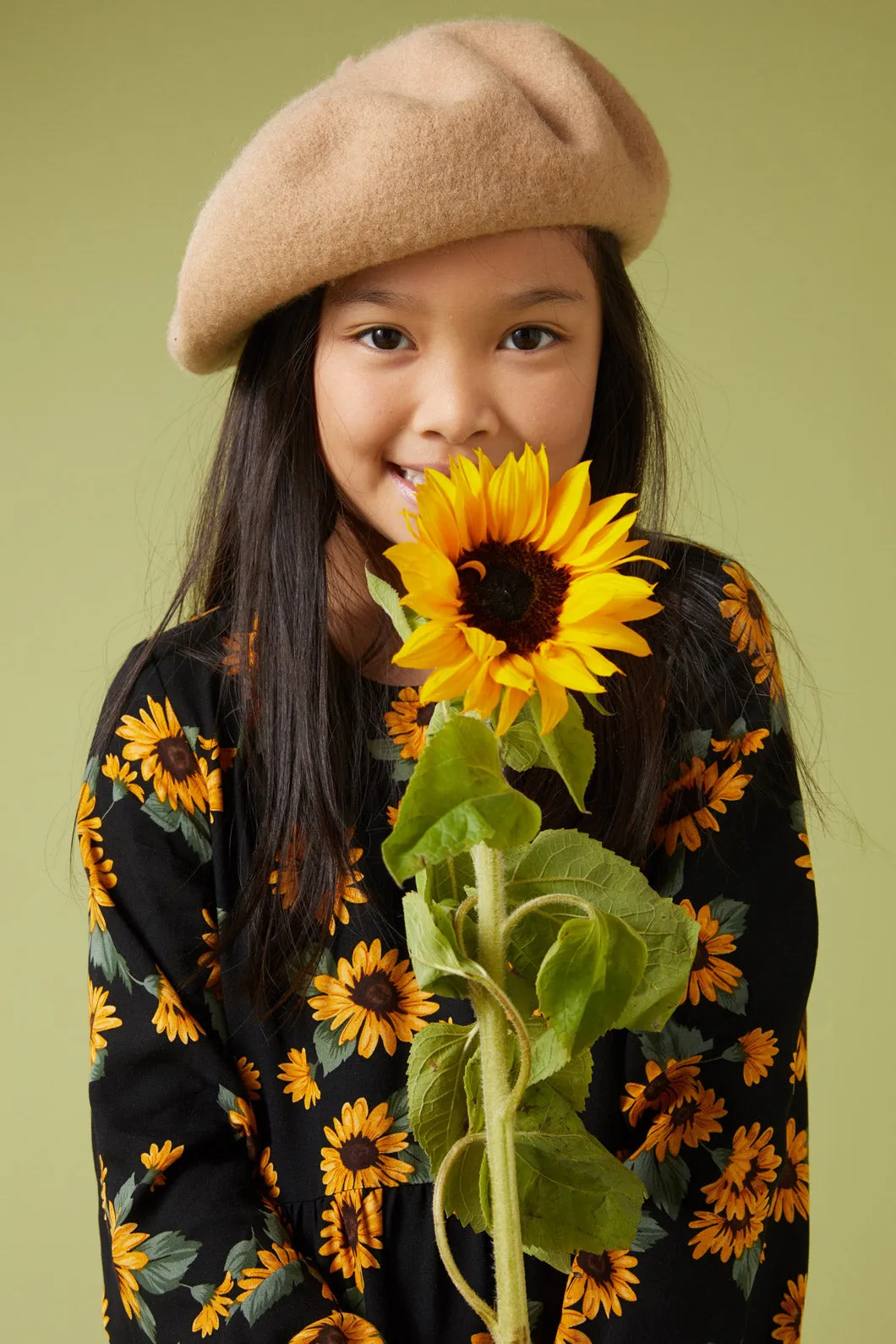 Winter Daisy Kids Dress