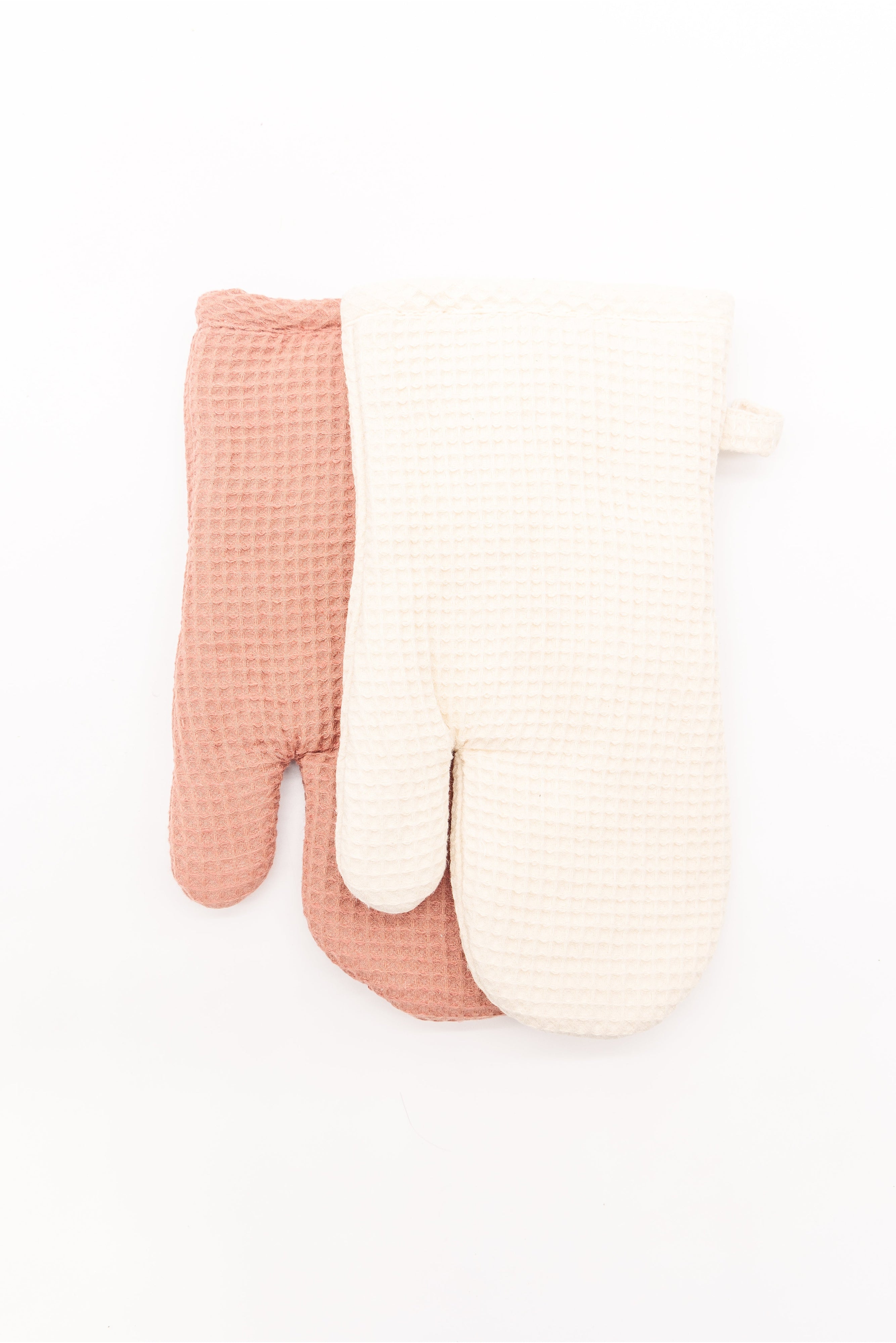 Woven & Linen Oven Mitt