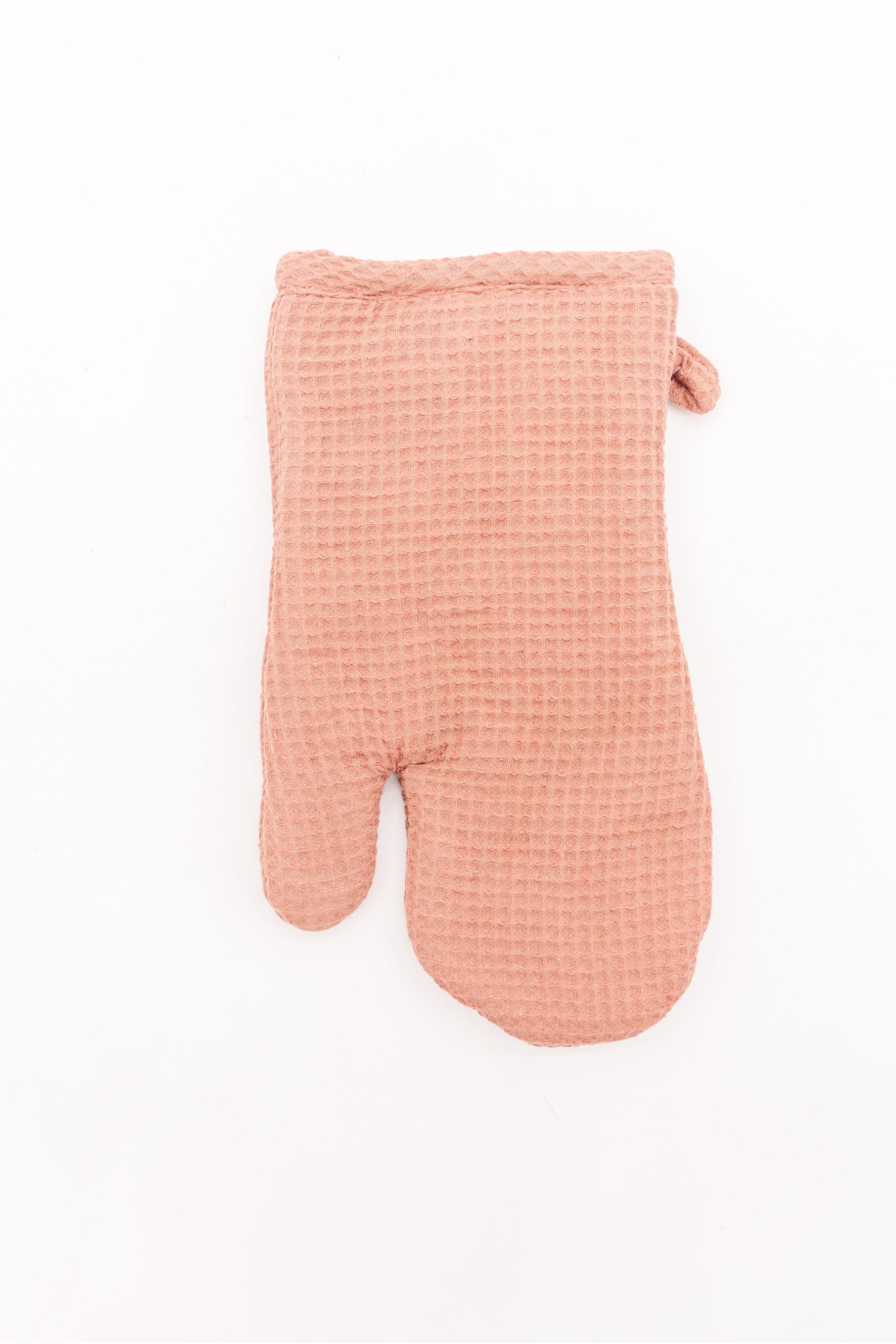 Woven & Linen Oven Mitt