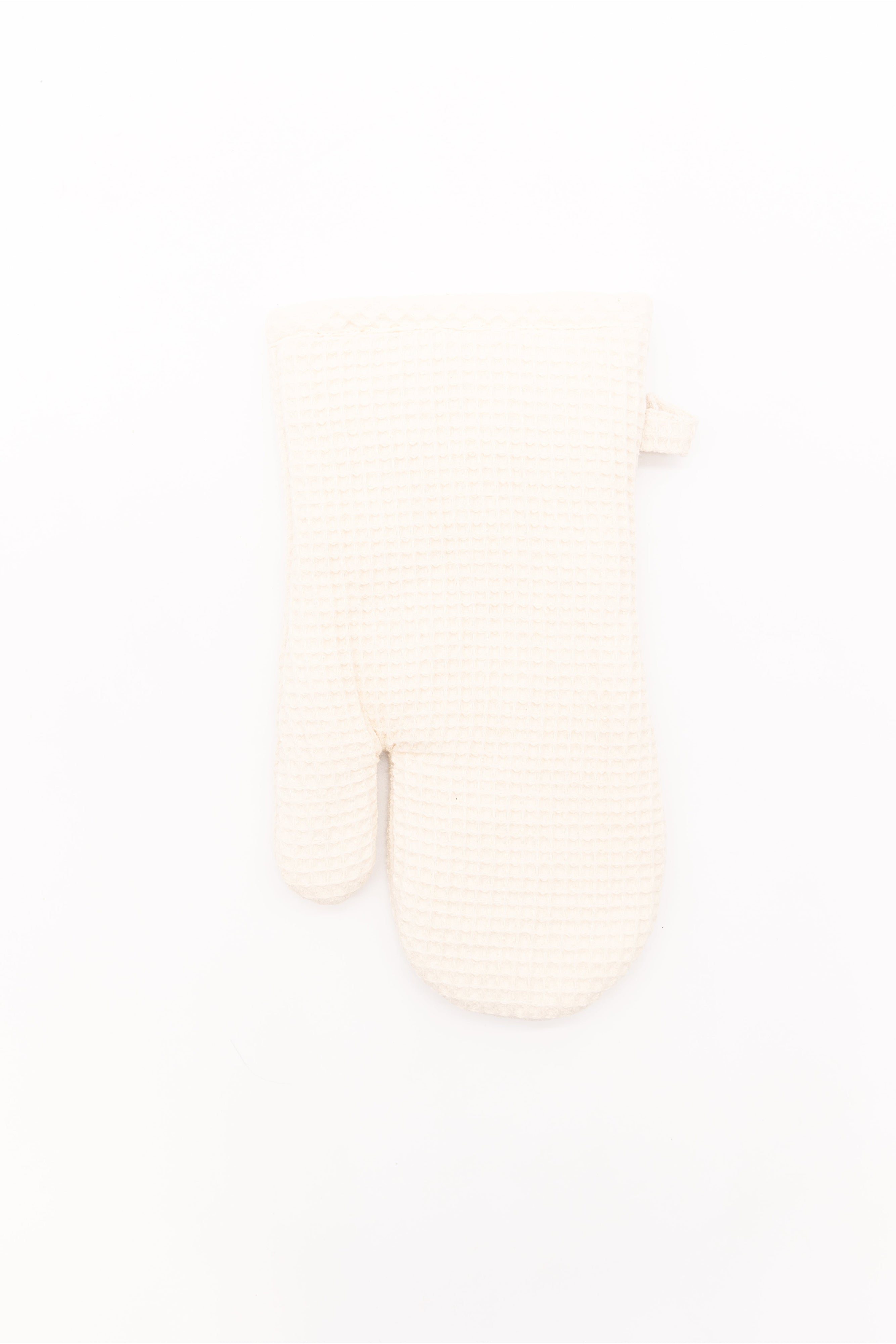 Woven & Linen Oven Mitt