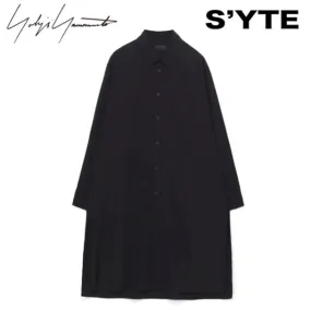 Yohji Yamamoto  |Unisex Street Style Long Sleeves Plain Cotton Designers