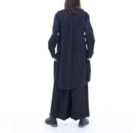 Yohji Yamamoto  |Unisex Street Style Long Sleeves Plain Cotton Designers